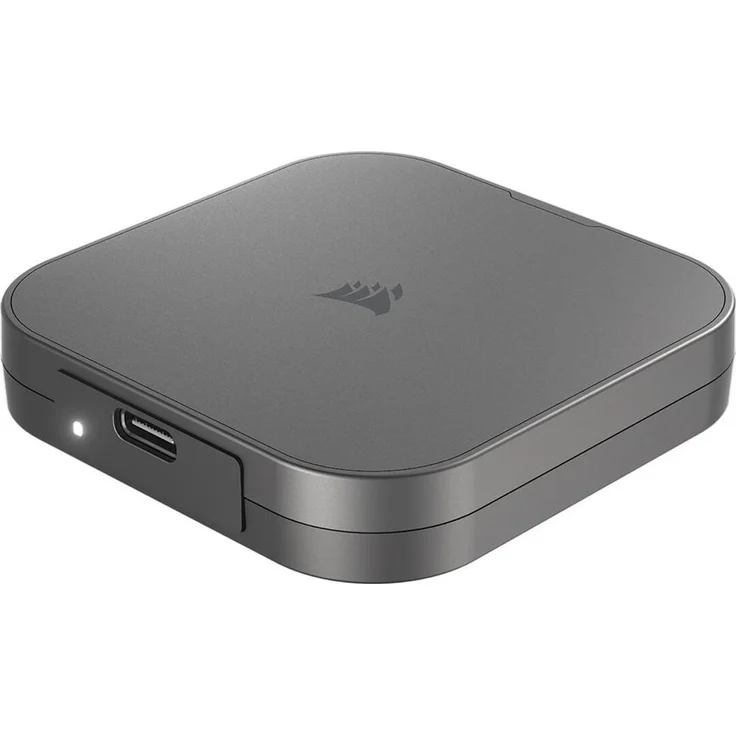 Corsair SSD Corsair EX400U 2TB USB-C ext (CSSD-EX400U2TB), externe SSD mit 4000 MB/s Lesegeschwindigkeit, schwarz: grey