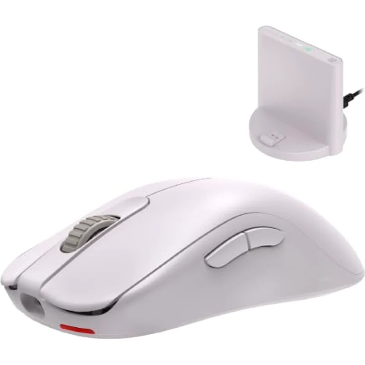 BenQ ZOWIE FK1-DW (Large) 4K Wireless Gaming Maus, 80 Stunden Akkulaufzeit, graue Limited Edition, für Esports – Bild 2