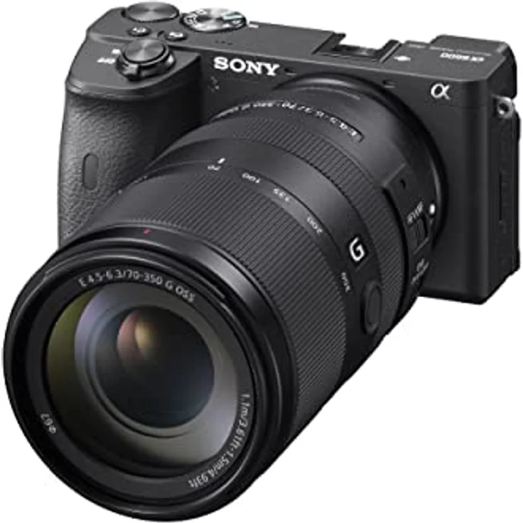 Sony SEL-70350G Tele-Zoom Objektiv (70-350 mm, F4.5-6.3, OSS, APS-C, geeignet für A6600, A6500, A6400, A6300, A6100, A6000, A5100, A5000 und Nex Serien, E-Mount) schwarz – Bild 2
