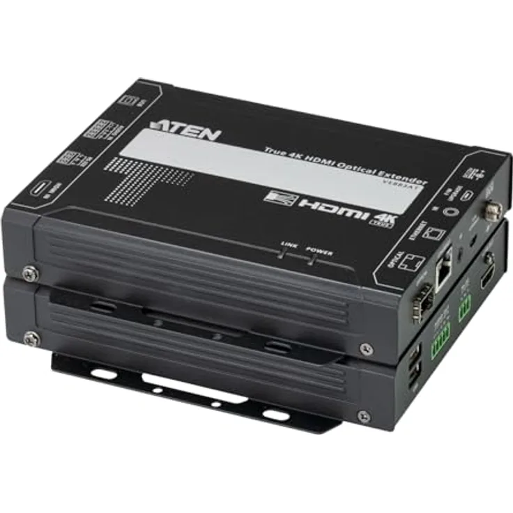 ATEN VE883AK1 4K HDMI Opt. EXT. 300M SFP, KVM-Switch mit FarSmooth-Technologie, rackmontierbar