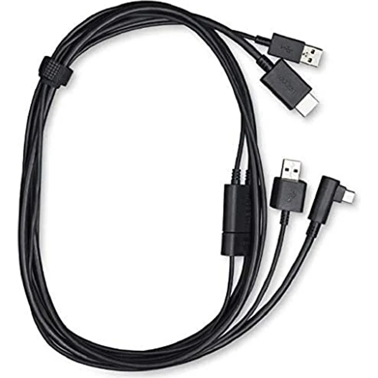 Wacom X-Shape Cable Video Audio Daten Stromkabel USB, HDMI männlich zu Stromversorgung, Digitalisiereranschluss für One DTC133 – Bild 2