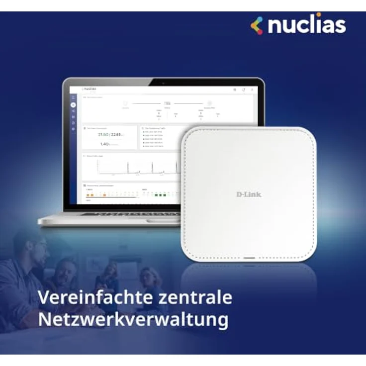 D-Link DAP-E3620 Wi-Fi 7 Access Point, Dual-Band mit 3600 Mbit/s, PoE, weiß – Bild 8