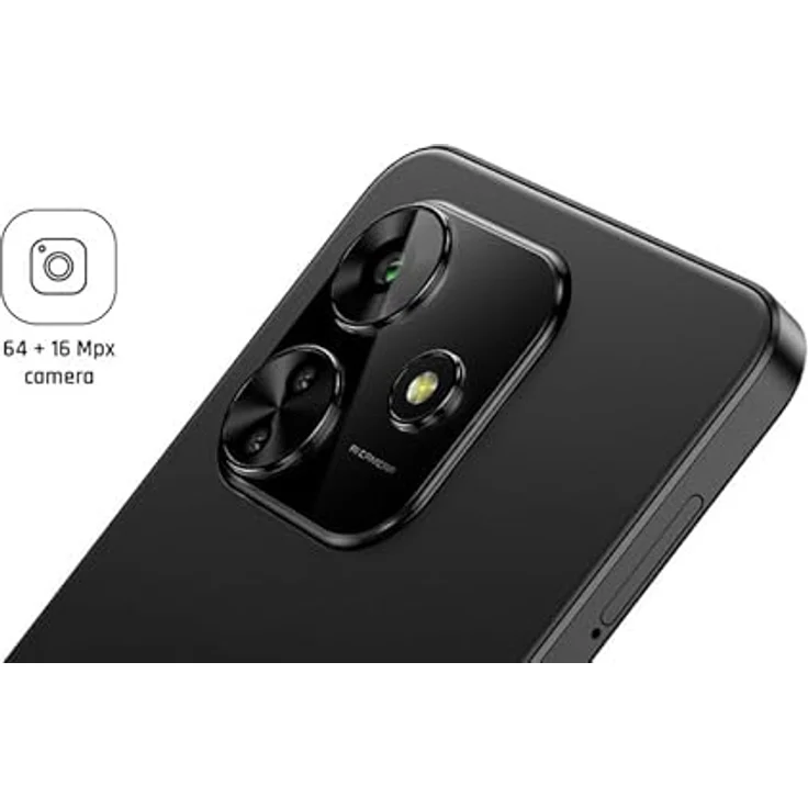 MP myPhone myPhone N23 Plus, AMOLED-Display, 120Hz-Refresh-Rate, 4G LTE, 6,7 Zoll, 8GB RAM, Android 14, 64mpx Dreifachkamera, 256GB Speicher, erweiterbar auf bis zu 1TB, 5000mAh + Hülle, Schwarz – Bild 5