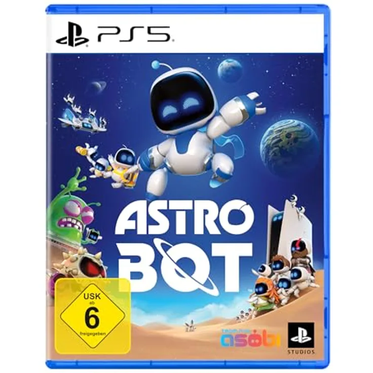 Playstation ASTRO BOT - PS5-Game mit DualSense Unterstützung und Zusammenarbeit mit PlayStation Helden