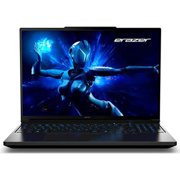 ERAZER Major 16 X1 Gaming Laptop, 40,6 cm (16") QHD+ 300Hz, Core Ultra 7 255HX, Geforce RTX 5070 Ti 12GB, 32GB DDR5 RAM, 2TB PCIe SSD, RGB Backlit Keyboard, Windows 11 Home – Bild 1
