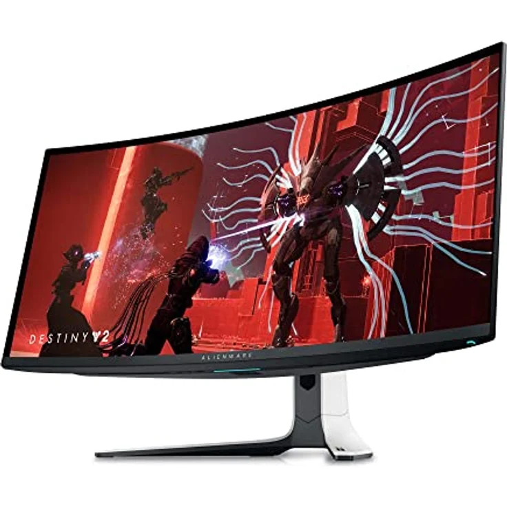 Alienware AW3423DW 34 Zoll WQHD (3440x1440) 21:9 1800R Curved Gaming Monitor, 175Hz, QD OLED, 0.1ms, NVIDIA G-SYNC Ultimate, 99.3% DCI-P3, HDR400, DP, 2x HDMI, 5x USB, 3 Jahre Garantie – Bild 4