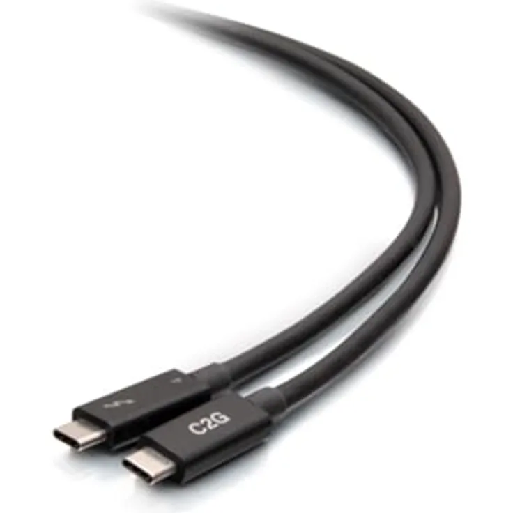C2G 6FT 2M THUNDERBOLT4 USB-C Active Kabel, 40GB/s, langlebig