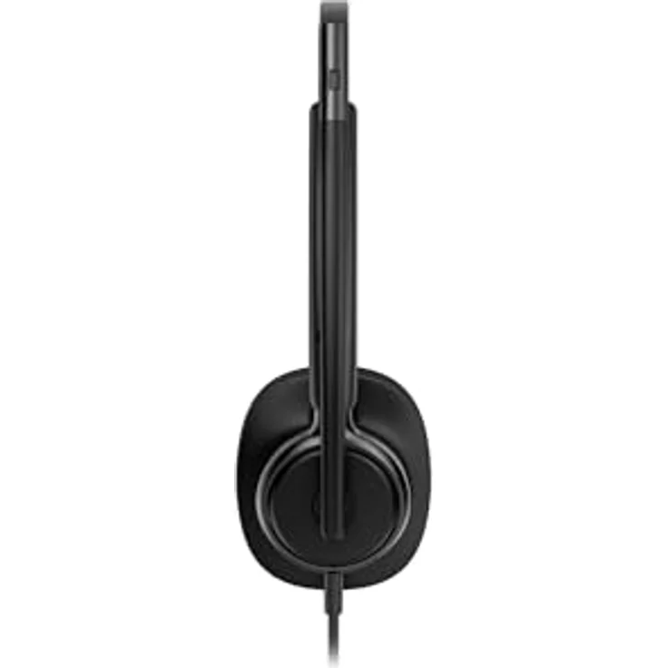 Poly Mission 425, Stereo USB-Headset Classic mit AI Geräuschunterdrückung und ergonomischem Design, ultraleicht, Schwarz – Bild 4