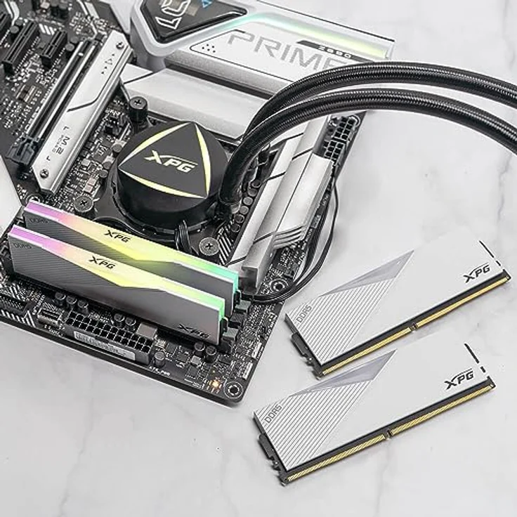 Adata DDR5 64GB 6000-32 K2 Lancer RGB w XPG-Series, RAM mit 6400 MHz, weiß – Bild 2