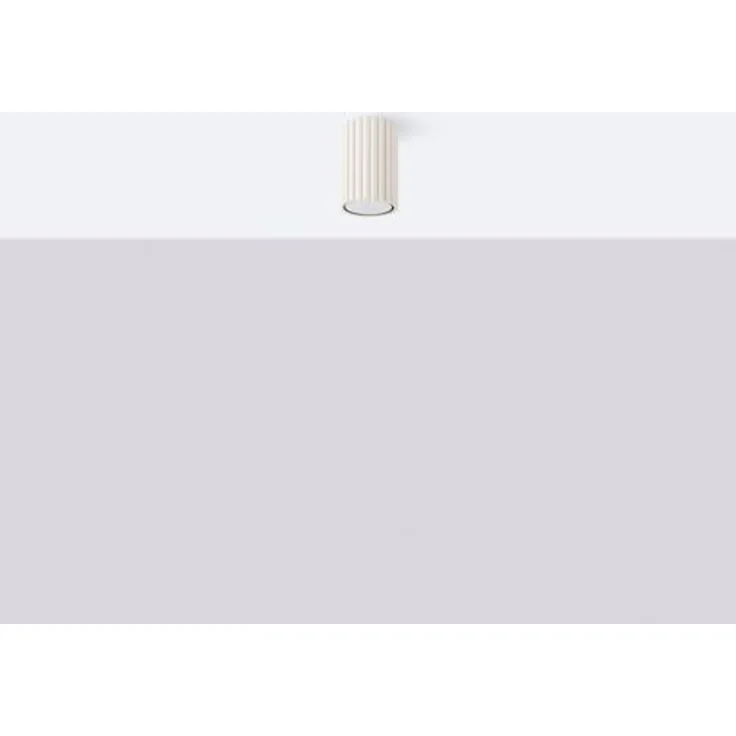 SOLLUX lighting Deckenlampe Aluminium 1 Flammig 6,5 x 6,5 x 10 cm Karbon Beige, Smarte Deckenbeleuchtung – Bild 3