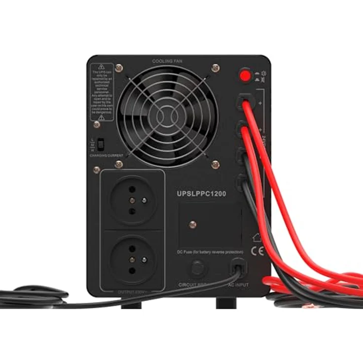Green Cell UPSLPPC1200, Unterbrechungsfreie Stromversorgung (USV) Line-Interactive, 2 kVA 1200 W für Haushalte und Büros – Bild 2