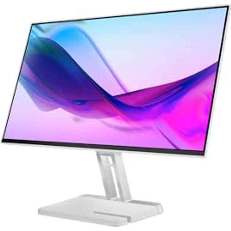 Lenovo L24i-4A | 23,8" Full HD Monitor | 1920x1080 | 100Hz | 250 nits | 1ms Reaktionszeit | HDMI | VGA | IPS Panel | integrierte Lautsprecher | grau – Bild 3