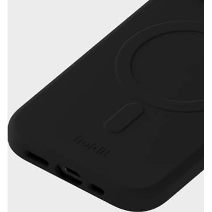 HOLDIT Soft Case Magsafe, Backcover für Apple iPhone 16E/15/14/13, Schwarz, recycelter Kunststoff, kabelloses Laden – Bild 3