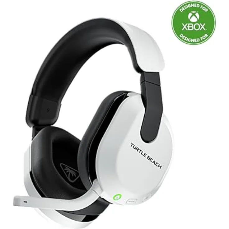 Turtle Beach Stealth 600 (Gen 3) Konsole Weiß Xbox Kabelloses Gaming Headset mit 80 Stunden Akkulaufzeit & Bluetooth