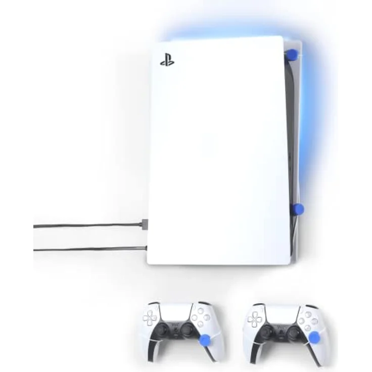 Floating Grip PS5 Smart Wall Mounts, weiß  – Bild 3