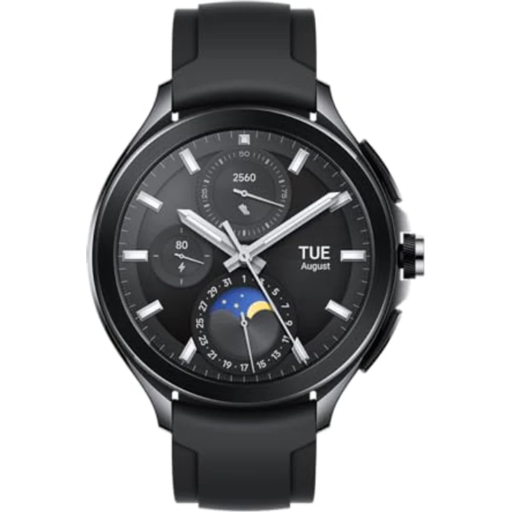Xiaomi Watch 2 Pro (46 mm, Edelstahl, 4G, One Size), Sportuhr + Smartwatch, LTE-Konnektivität, Pariser Hobnail-Lünette – Bild 2