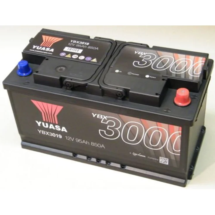 Yuasa SMF YBX3019 Autobatterie 95Ah T1 Zellanlegung 0 – Bild 2