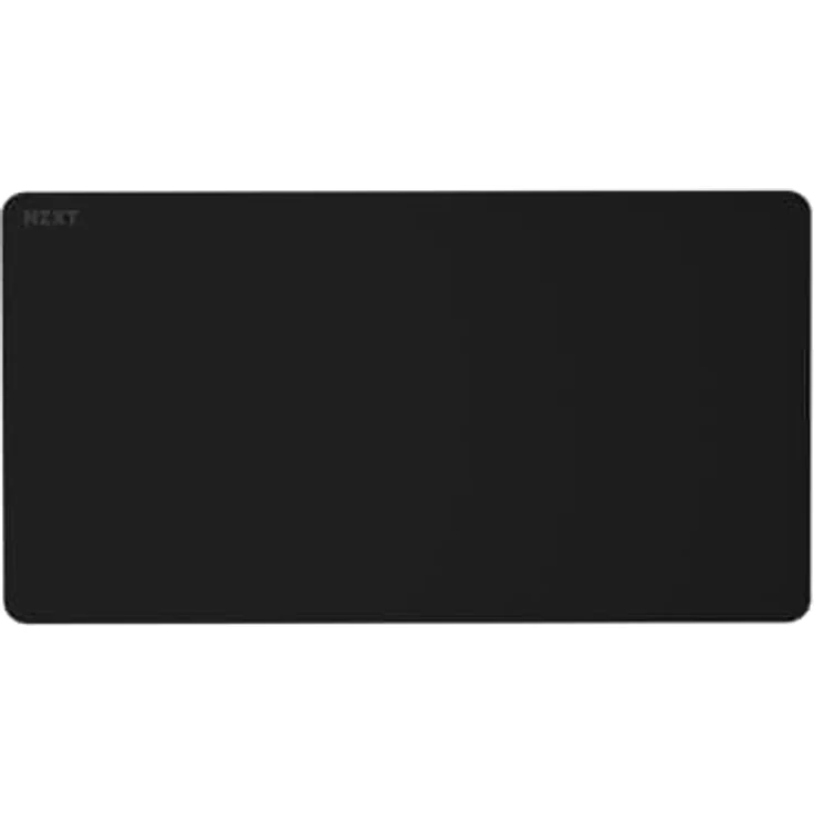 NZXT Zone XL Mauspad, 750 mm x 400 mm, Mikrogewebestoff, rutschfeste Gummibasis, spritzwasserfest, schwarze Farbe – Bild 1