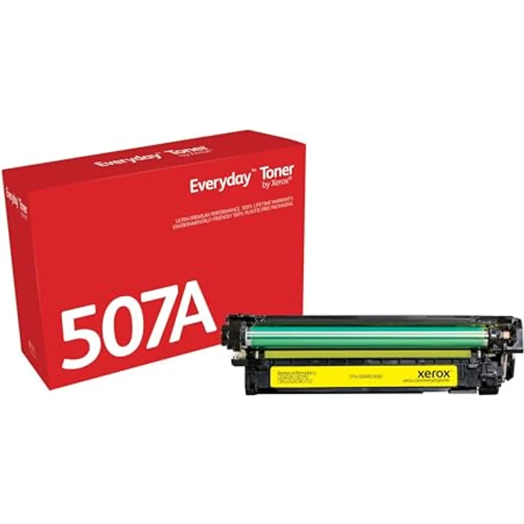 Xerox Everyday 507A Toner, gelb, kostensparend mit lebenslanger Garantie, 50-60% günstiger als Original – Bild 2