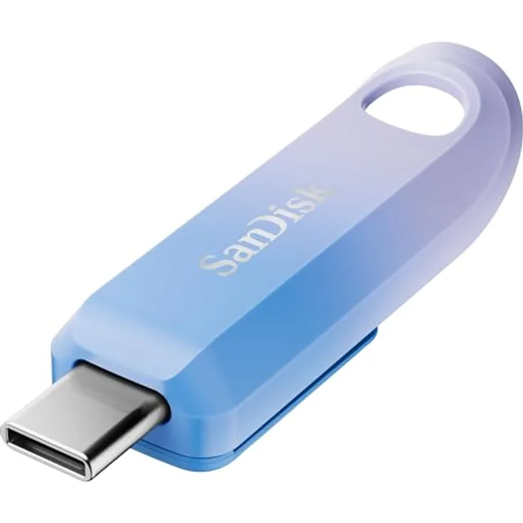 SanDisk Creator USB-C Flash Drive 256 GB (Für Computer, Tablets & Smartphones, USB Type-C, Bis zu 400 MB/s, Automatisches Backup, 3 Monate Adobe Lightroom inklusive)