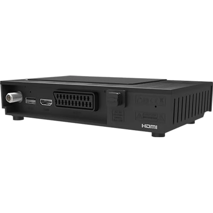 Megasat HD601V5 Full HD Single Sat-Receiver, DVB-S2 mit HDMI, SCART, USB, schwarz – Bild 4