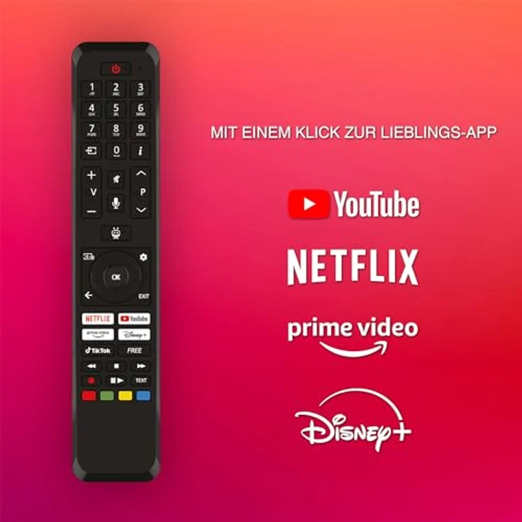 Telefunken 43 Zoll Fernseher/TiVo Smart TV (4K UHD, HDR Dolby Vision, Dolby Atmos, HD+ 6 Monate inkl., Triple-Tuner) XU43TO750S – Bild 5