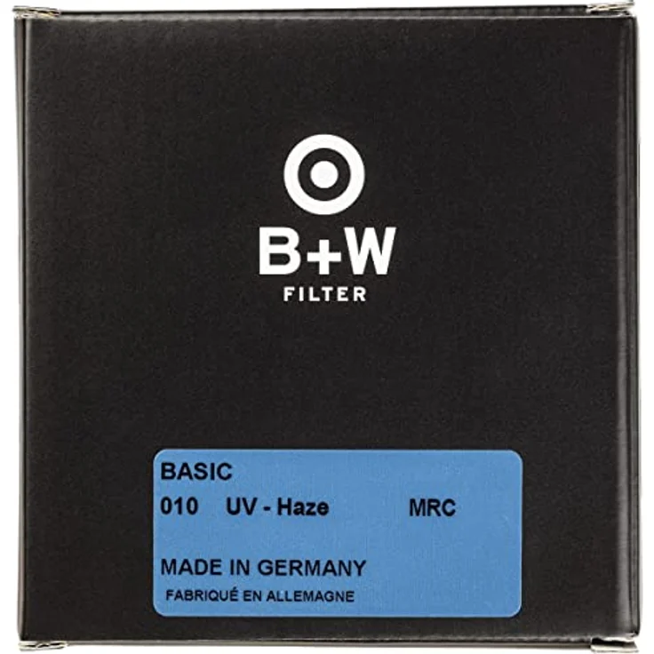 B+W UV-Haze- und Schutz-Filter 010 MRC Basic 77mm (16x vergütet, Professional), 1100144, Black – Bild 3