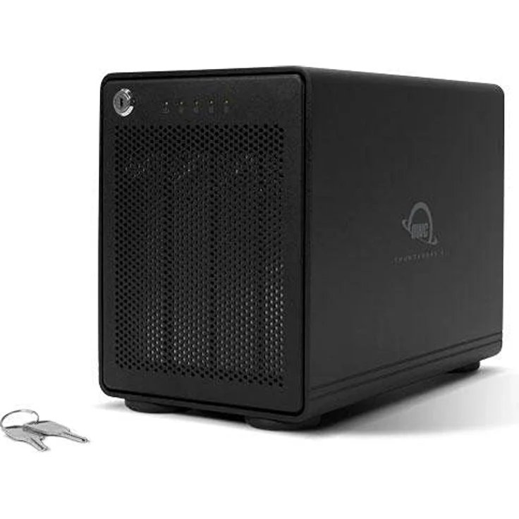 OWC ThunderBay 4 Laufwerksgehäuse, schwarz, 4-Bay Thunderbolt 3 External Drive – Bild 4