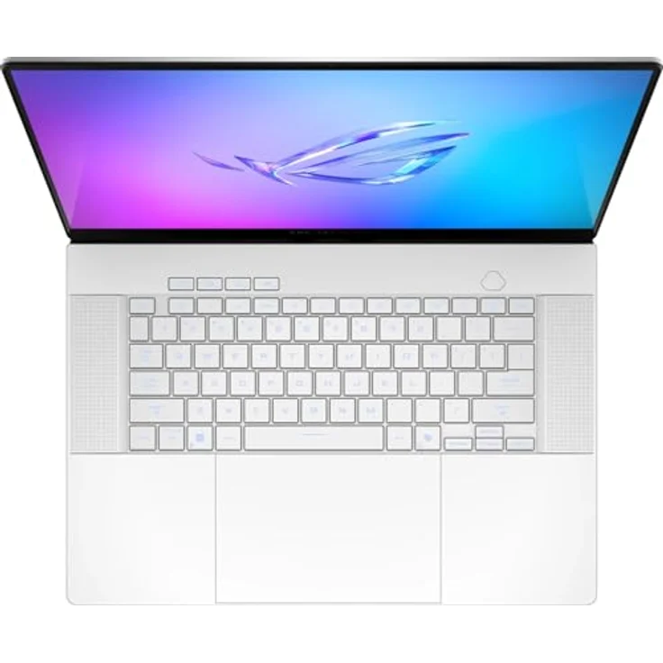 ASUS ROG Zephyrus G16, Gaming Notebook mit 16" WQXGA OLED-Display, AMD Ryzen AI 7 350, NVIDIA GeForce RTX 5060, 16 GB RAM, 1 TB SSD, Weiss – Bild 5