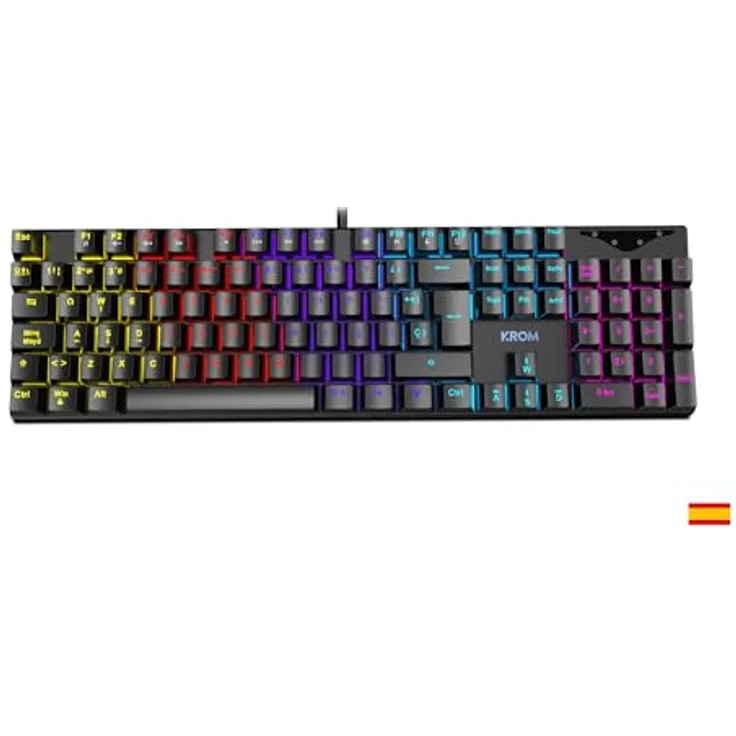 Krom Kasic Tastatur USB QWERTY Englisch Schwarz (NXKROMKASIC) – Bild 3