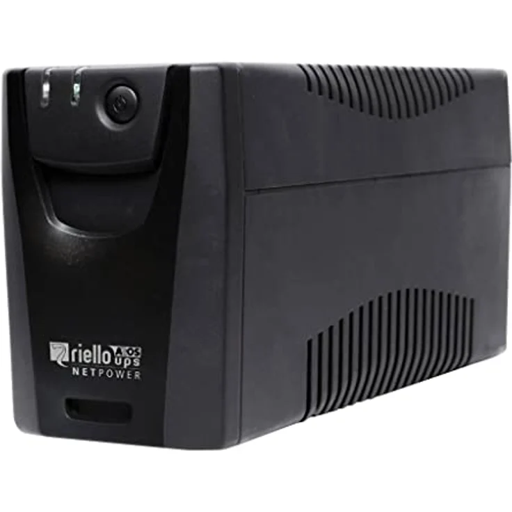 Riello NPW 800 DE 480 W, 800 VA, Interaktive unterbrechungsfreie Stromversorgung, Schwarz – Bild 1
