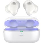 LG Tone Free T90S In-Ear Bluetooth Kopfhörer mit Dolby Atmos-Sound, Meridian-Technologie, ANC (Active Noise Cancellation) & UVnano+, Weiß