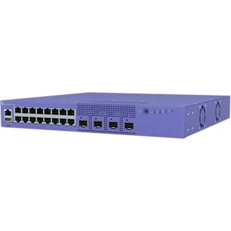 Extreme Networks 5320 UNI SWITCH W/16 DUPLEX 30W (16 Ports), Netzwerk Switch, Violett, POE 4X10GB SFP+ UPLINK PORTS – Bild 3