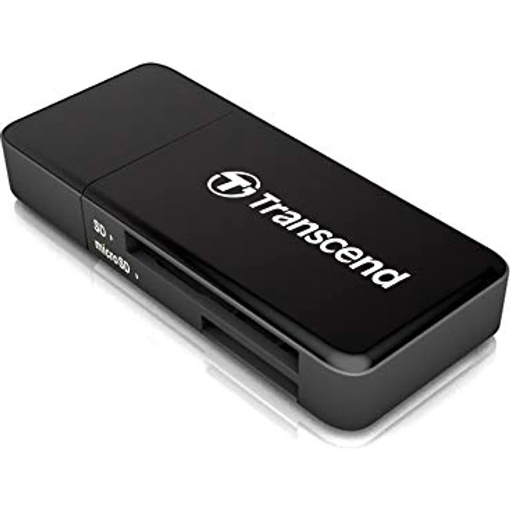 Transcend USB 3.0 - 3.1 Gen 1 Multifunktionskartenleser TS-RDF5K, schwarz – Bild 3