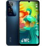 SPC Discovery 2 ME – Smartphone 6,75" HD+, 6GB RAM, 256GB interner Speicher, Triple AI Kamera, NFC, 5000 mAh Schnellladung 18W, Mobiltelefon Android 14, biometrische Entsperrung – Deep Sky