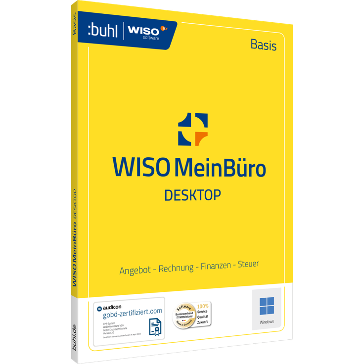 WISO Mein Büro Desktop Basic 365