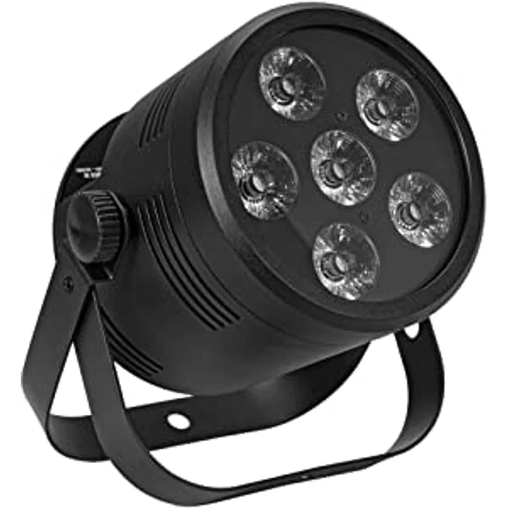 Eurolite LED Silent Par 6 QCL Floor, leistungsstarker Scheinwerfer mit LED-Technologie, geräuschlos, schwarz – Bild 8