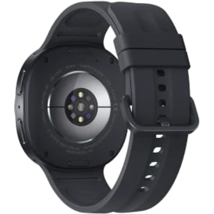 SAMSUNG Galaxy Watch9, 44mm Smartwatch aus Aluminium mit Nitrilkautschuk-Armband, Graphite, 145-205 mm腕umfang – Bild 2