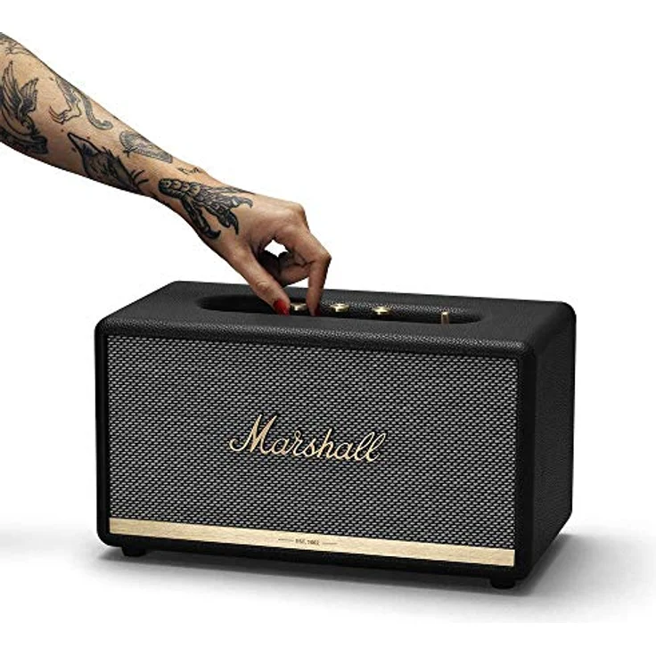 Marshall Stanmore II mit Amazon Alexa - Sprachaktivierter Bluetooth-Lautsprecher - schwarz – Bild 5