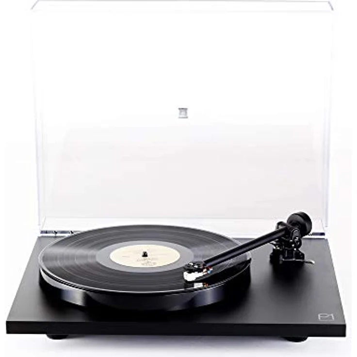 Rega Planar 1 Plattenspieler, matt-schwarz mit Rega-Carbon-Kartusche, 2021-Version – Bild 1