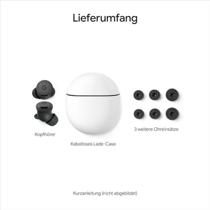 GOOGLE Pixel Buds 2a, In-ear Kopfhörer mit praktischer Touch-Steuerung, Farbe Strawberry – Bild 10