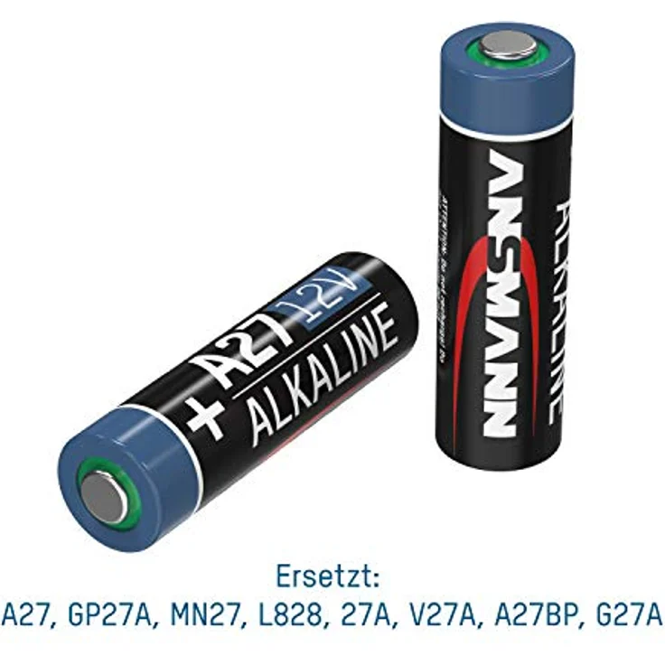 ANSMANN A27 12V Alkaline Batterie - 8er Pack MN27 Batterien geeignet für Alarmanlagen, Garagentoröffner, Fernbedienung & vieles mehr- Einwegbatterie – Bild 3