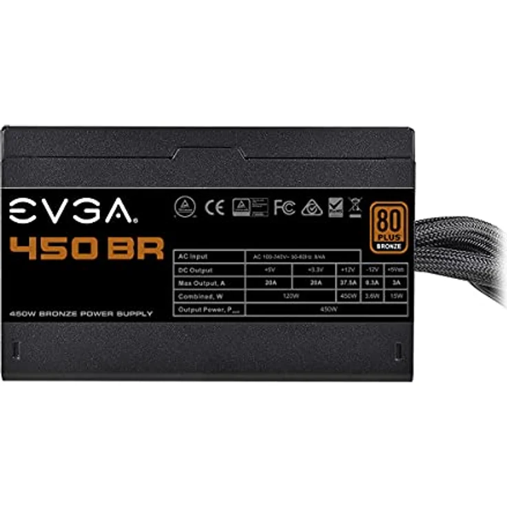 EVGA 450 BR Netzteil, 80+ Bronze, 100-BR-0450-K2 – Bild 7