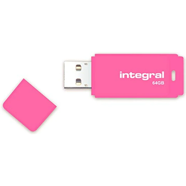 Integral 128GB Neon USB Stick 2.0 Schlüsselanhänger – Bild 3