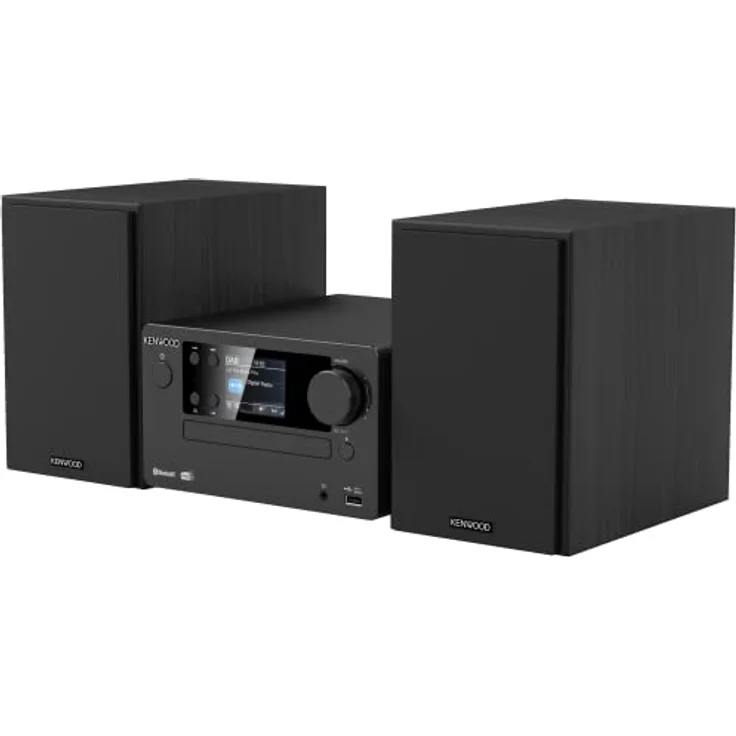 KENWOOD M-725DAB-B - Micro HiFi-System mit DAB+, CD, USB, Bluetooth und TFT-Display, Midnight Black – Bild 5