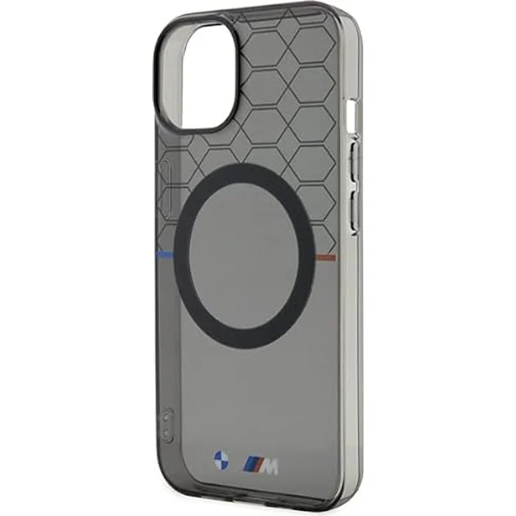 BMW Pattern MagSafe Case für iPhone 14 Plus, stilvolle Handyhülle in grau mit luxuriösem Design – Bild 6
