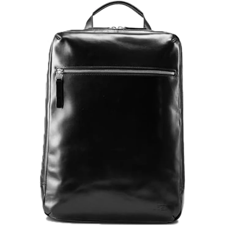 Jost Skagen Business-Rucksack, 100% Leder, 42 cm mit Laptopfach, schwarz – Bild 1