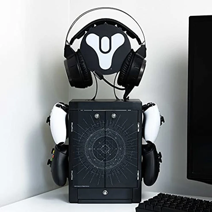 numskull NS2777 Destiny Gaming Locker, Controller Halter, Headset Ständer für PS5, Xbox Series X S, Nintendo Switch-Offizielles Merchandise – Bild 2