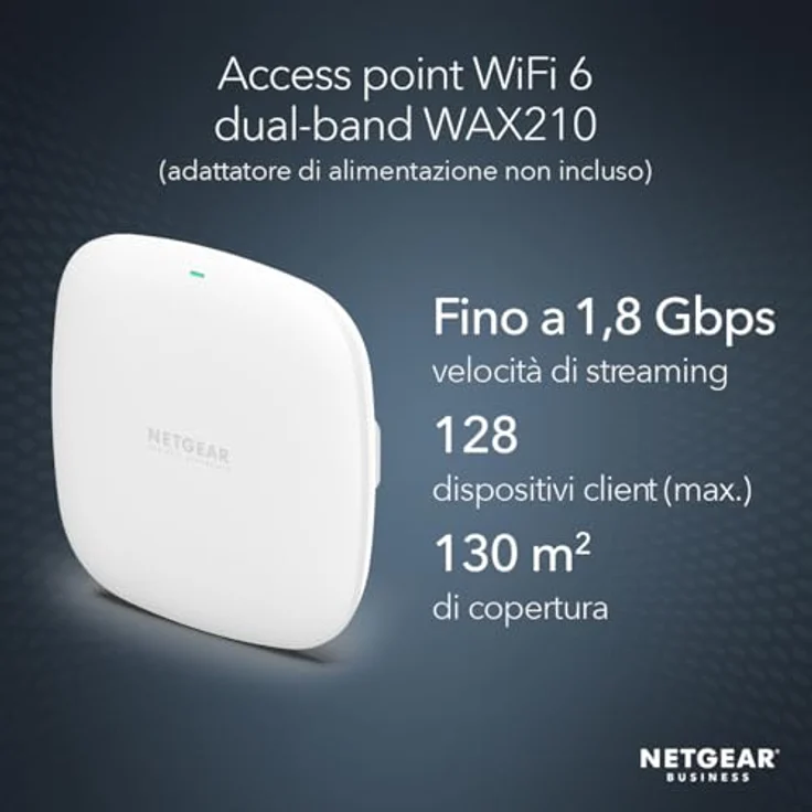 Netgear WAX210 WiFi 6 Access Point, WLAN-Router – Bild 2
