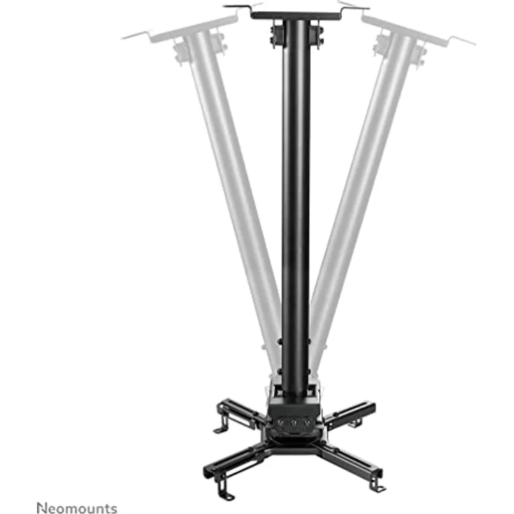 Neomounts Projector Ceiling Mount (Decke), Beamer Halterung, Schwarz, bis 35 kg belastbar, neigbar (+20°, -20°), drehbar (360°), schwenkbar (+8°, -8°) – Bild 6